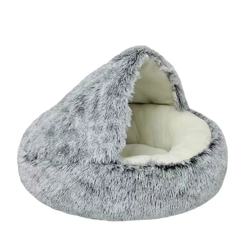 Plush Covered Cat Nest