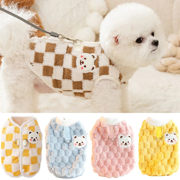 Bear Print Puppy Sweater