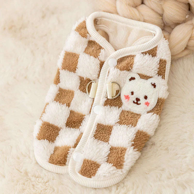 Bear Print Puppy Sweater
