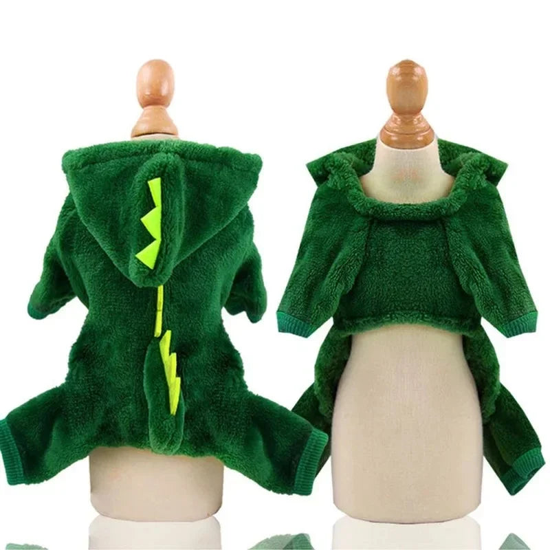 Dinosaur Fleece Pet Costume